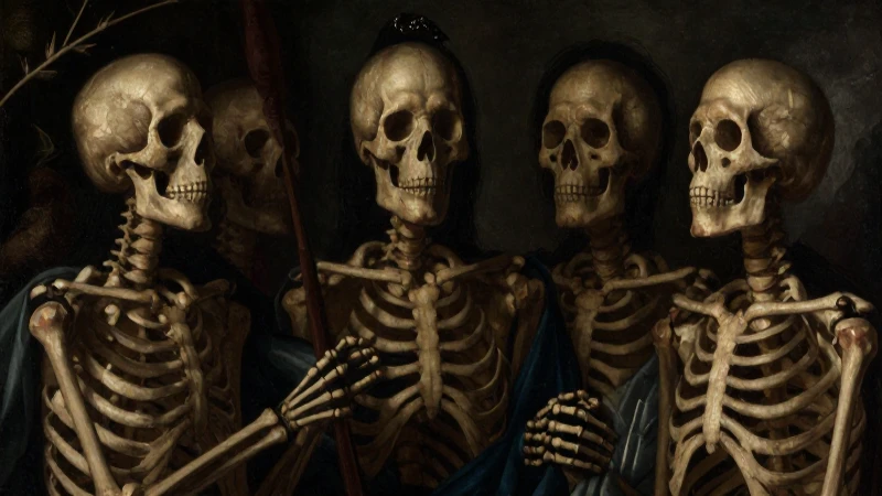 Línea del tiempo de 1600 a 1700 en México: eventos clave 5 Pintura barroca muestra figuras indígenas oscuras