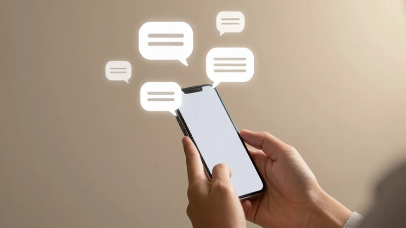 Cuál es la historia y evolución de WhatsApp en línea de tiempo 4 Usuario usa móvil bajo luz cálida