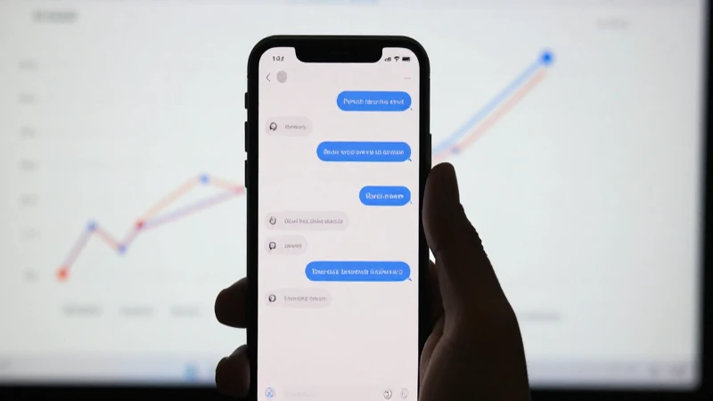 Cuál es la historia y evolución de WhatsApp en línea de tiempo 8 Pantalla de smartphone muestra mensajes difuminados