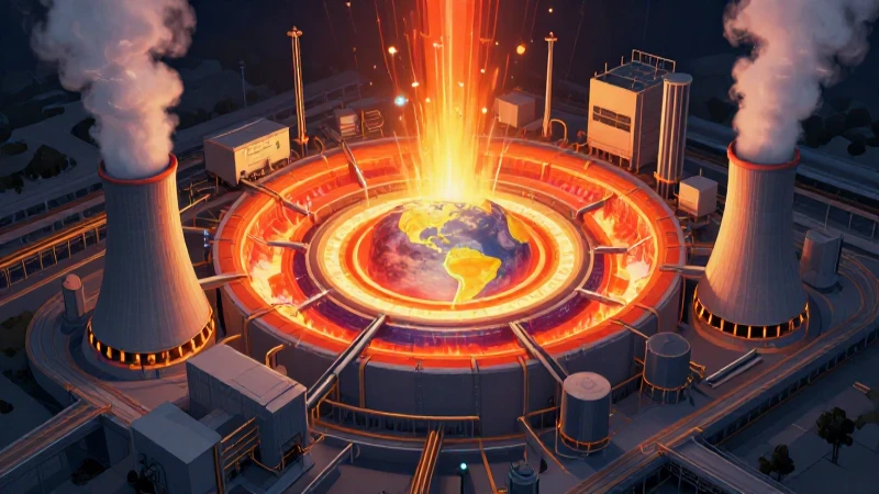 Energía geotérmica: una solución sostenible para el futuro 6 Núcleo terrestre brillante con energía geotérmica