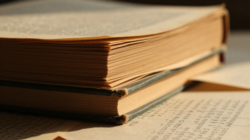 Libros antiguos bajo luz dorada resaltan