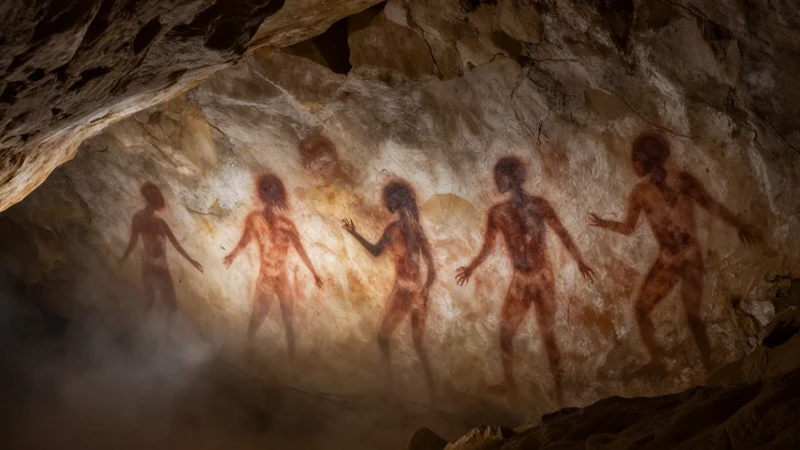 Cuáles son los hitos de la era primitiva en una línea del tiempo 7 Arte rupestre primitivo: luz ténue y figuras sombrías