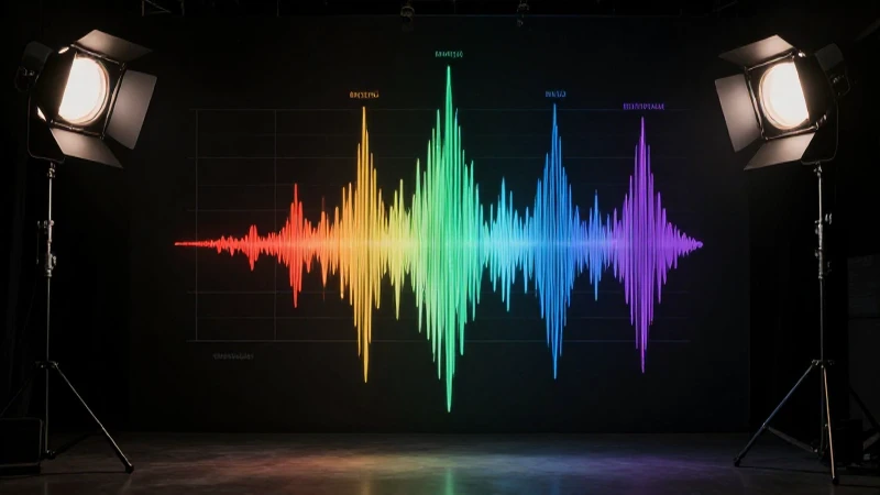 El Esquema del Espectro Electromagnético 3 Ondas infrarrojas con iluminación cinematográfica