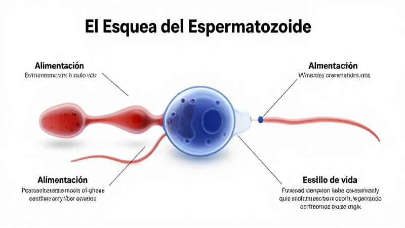 El Esquema del Espermatozoide: Una Mirada Detallada 5 Ilustra el espermatozoide y su salud