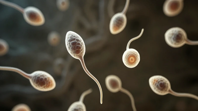 El Esquema del Espermatozoide: Una Mirada Detallada 6 Espermatozoides diversos, vistos bajo microscopio