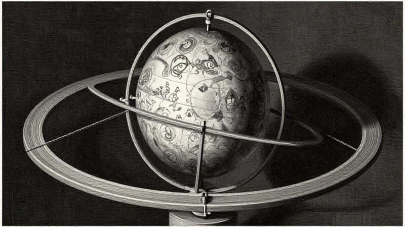 Copérnico ilustra el universo con detalle grabado