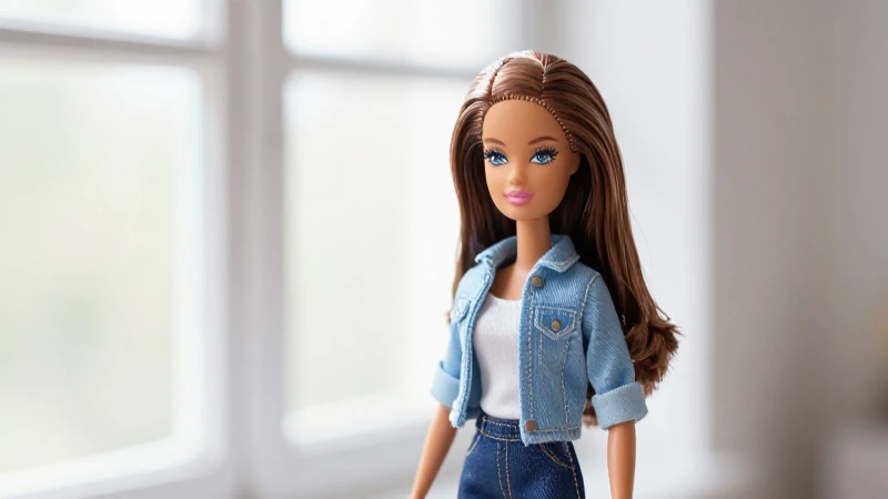 Barbie luce moderna con piel diversa
