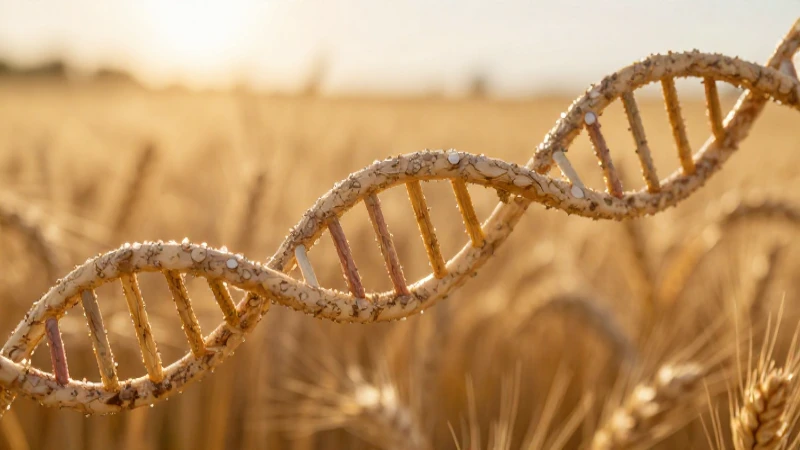 Cuál es la evolución de la biología a lo largo del tiempo 9 Trigo suave resalta bajo luz dorada
