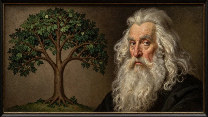 Cuál es la evolución de la biología a lo largo del tiempo 5 Retrato victoriano con textura pictórica y luz dramática