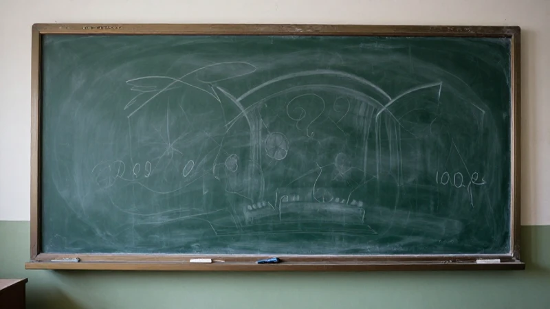 Aula vintage con luz suave e histórica