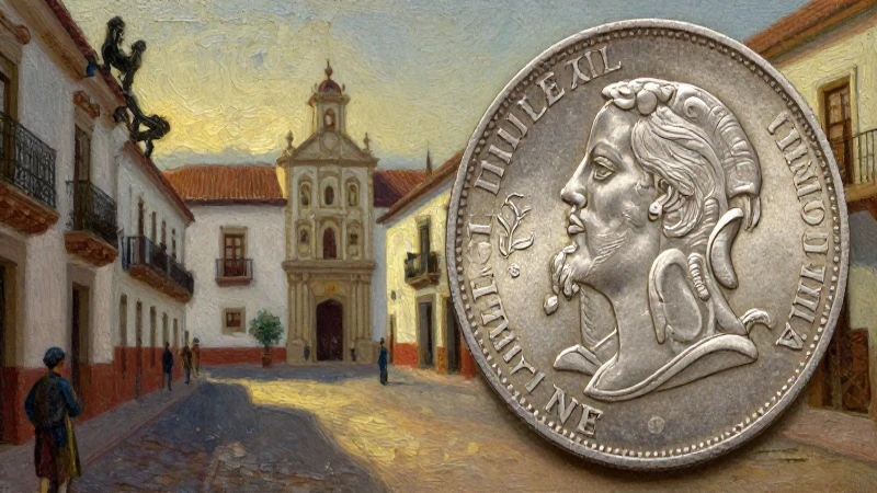 Escena colonial española con luz cálida