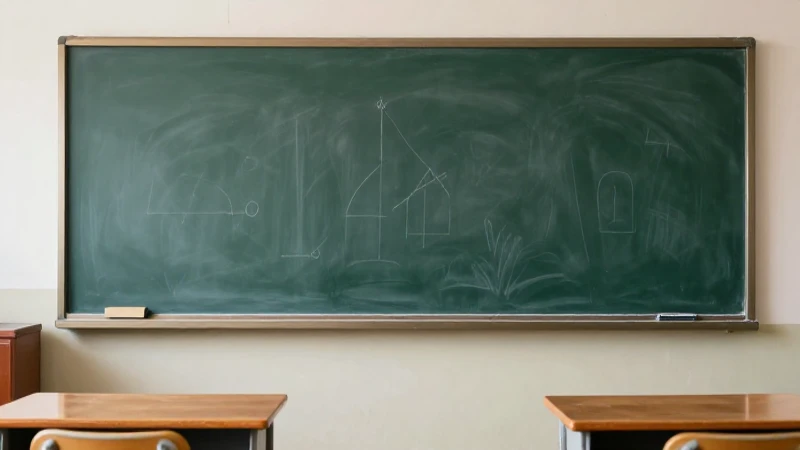 Cómo ha evolucionado la pedagogía a lo largo de la historia 6 Aula antigua con luz suave y didáctica
