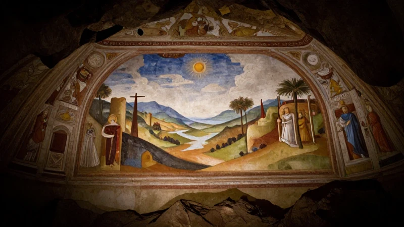 Evolución de la pintura: Línea del tiempo desde sus inicios 8 Arte mural narrativo, amplio y contrastado