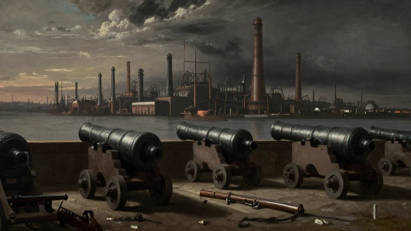 Batalla histórica con fábricas a la luz