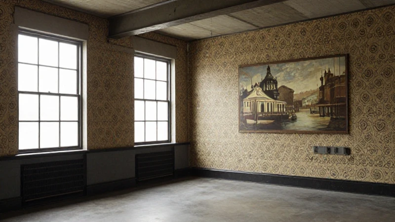 Evolución de la vivienda: Línea de tiempo histórica y visual 5 Apartamento industrial con arte victoriano y luz suave