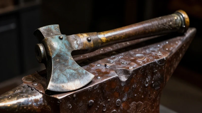 El bronce transformó artesanalmente las primeras herramientas