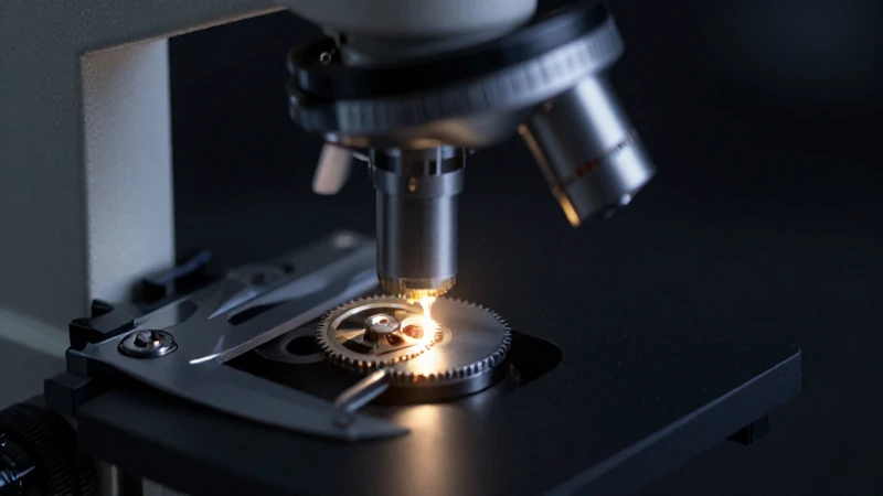 Evolución de los microscopios: Un viaje a través del tiempo 7 Muestra biológica brillante bajo luz dramática