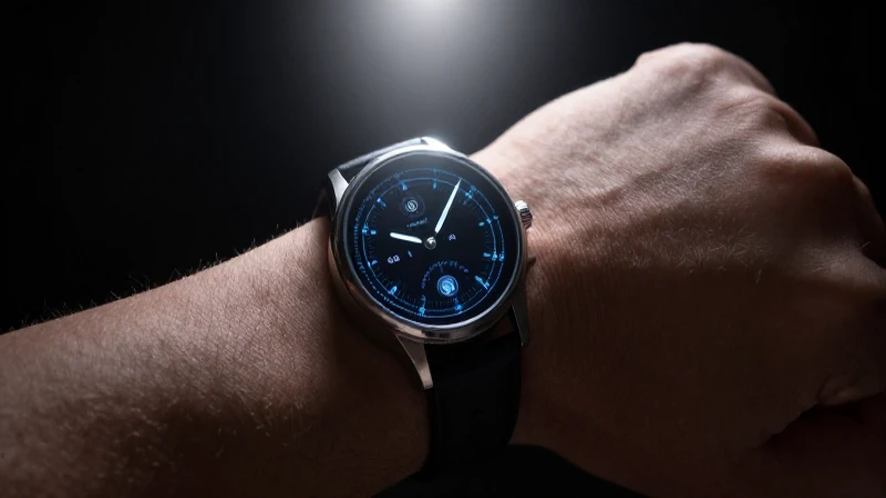 Cuál es la historia y evolución de los relojes 6 Reloj futurista iluminado con foco dramático
