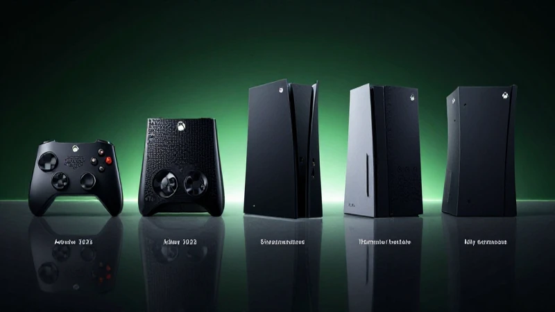 Evolución visual impactante de las consolas Xbox