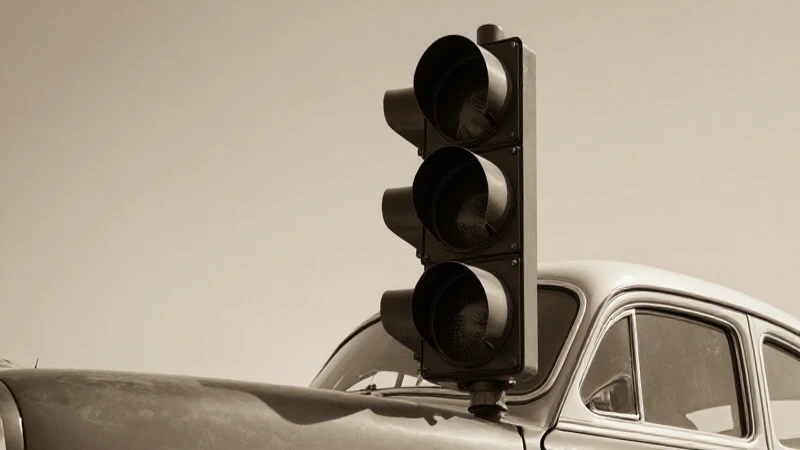 Evolución del automóvil: Línea de tiempo desde sus inicios 4 Coche antiguo con luz tenue y sepia