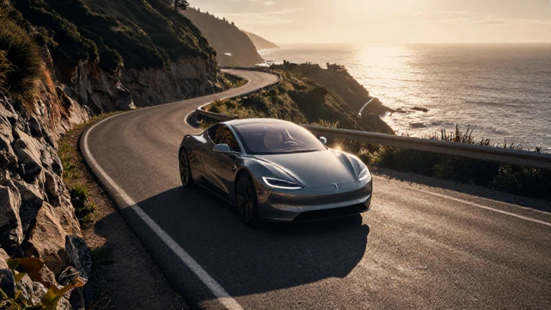 Evolución del automóvil: Línea de tiempo desde sus inicios 7 Roadster en la costa, luz cinematográfica