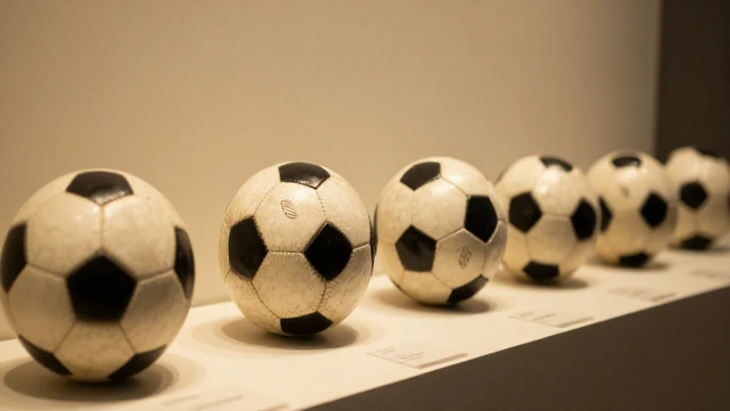 Cómo ha cambiado el balón de fútbol a lo largo del tiempo 7 Balones antiguos muestran la evolución de su forma
