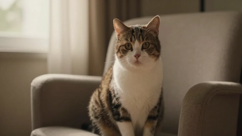 Cómo ha evolucionado el gato a lo largo de la historia 7 Retrato felino cálido, cinematográfico y acogedor