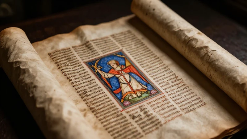 Cómo ha evolucionado el lenguaje a lo largo del tiempo 4 Iluminación dramática revela manuscrito antiguo