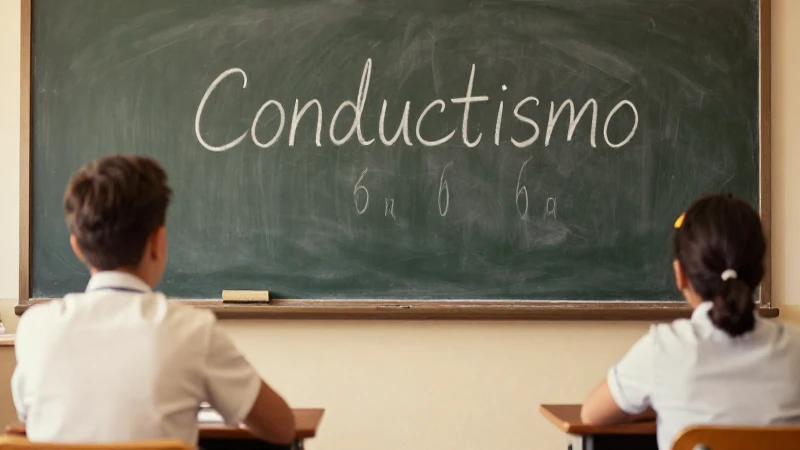 Conductismo: influyó en terapia y educación históricamente