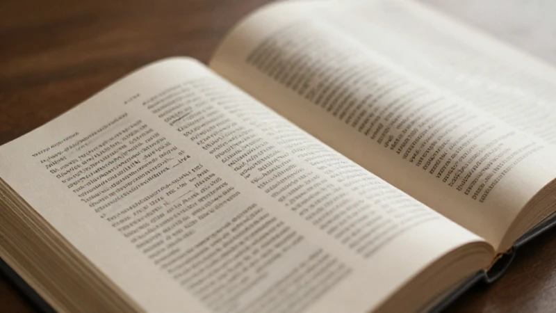 Libro abierto bajo luz suave y educativa