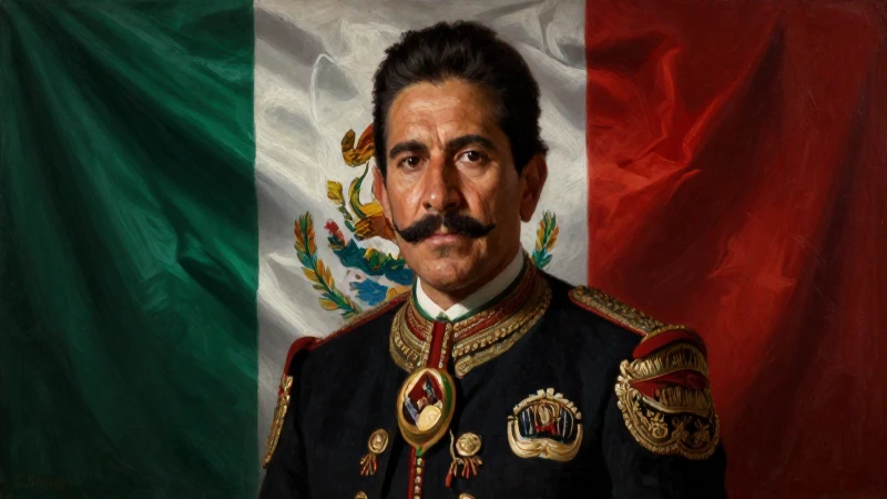 Cuáles son los nacimientos y logros de Vicente Guerrero 8 Retrato de Guerrero con fondo mexicano dramático