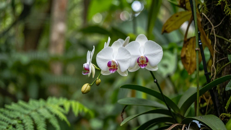 Cómo hacer un mapa conceptual de la flora y fauna de Bolivia 5 Orquídeas exóticas bajo luz natural suave