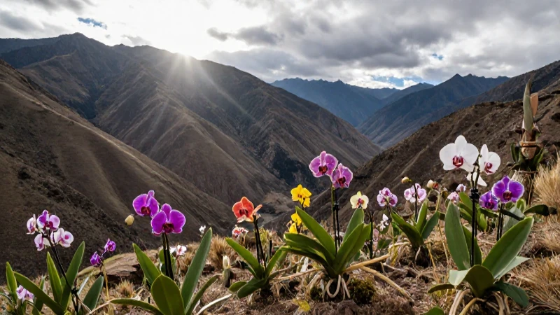 Cómo hacer un mapa conceptual de la flora y fauna de Bolivia 9 Paisajes andinos hiperrealistas con orquídeas vibrantes