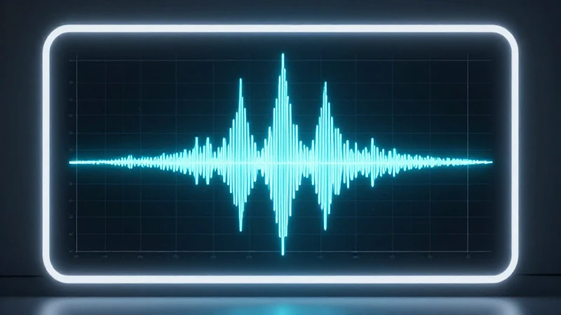Espectro vibrante en estudio futurista