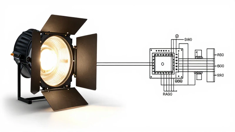 Esquemas eléctricos, planos técnicos e iluminación escénica