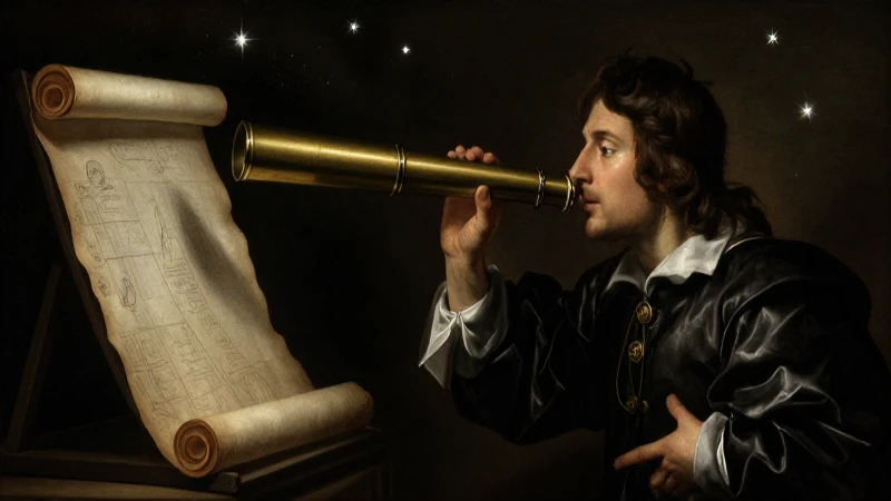 Cuáles son las aportaciones históricas de Galileo Galilei 5 Galileo observa estrellas con telescopio