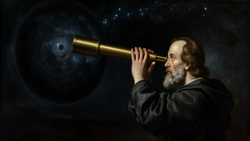 Cuáles son las aportaciones históricas de Galileo Galilei 9 Galileo observa estrellas con telescopio