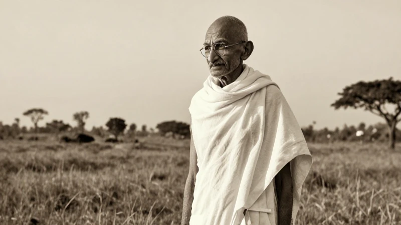 Gandhi en línea: Línea del tiempo de su vida y legado 4 Gandhi en Sudáfrica, luz suave y sepia