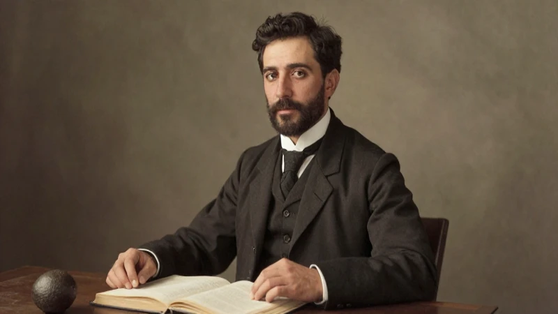 Retrato histórico de Camacho con libro abierto