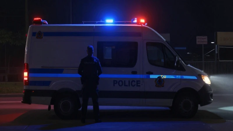 Analizamos la estructura organizativa de Gor Policía 6 Policías iluminados dramáticamente, vista panorámica realista