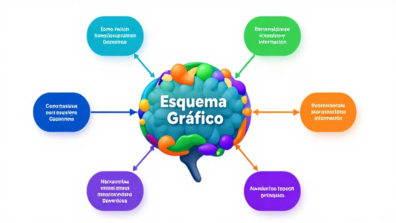 Esquema Gráfico: La Herramienta Perfecta para Organizar y Visualizar Información 7 Esquema gráfico visualiza ideas interconectadas