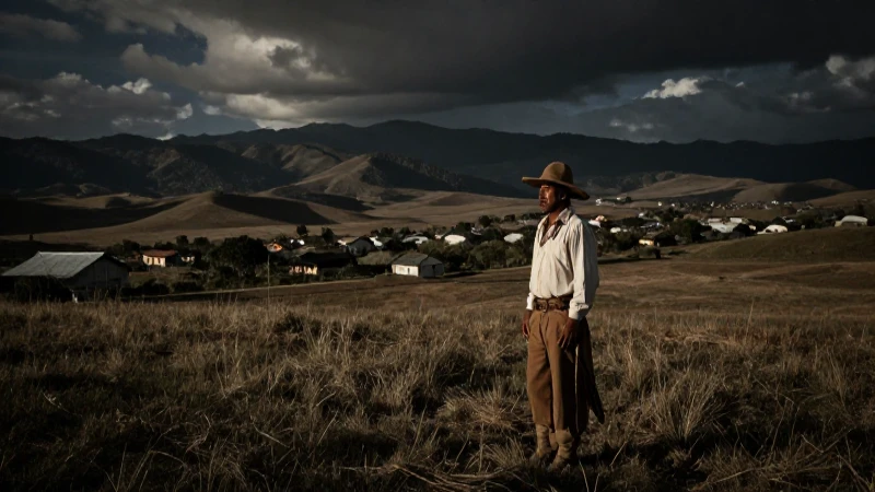 Paisaje mexicano, soldado cristero, luz cinematográfica