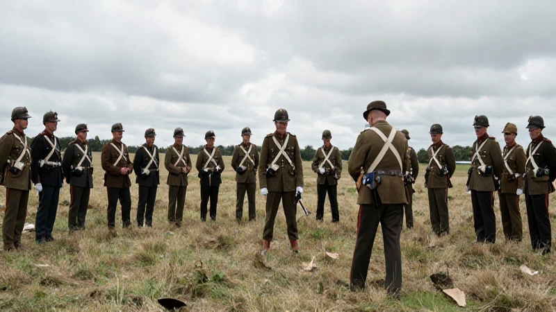 Cuál es la línea del tiempo de la Guerra de los Bóers 8 Boer soldados se rinden bajo cielo nublado