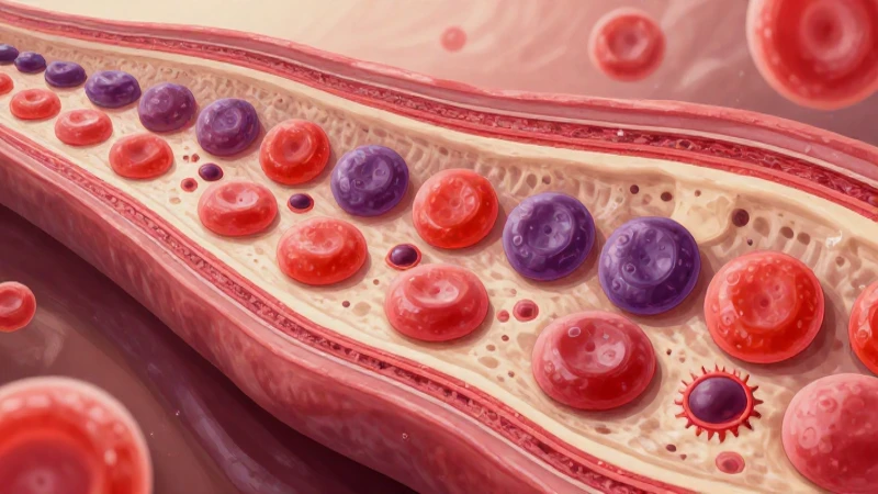 Esquema de Hematopoyesis: La creación de la sangre en nuestro cuerpo 5 Ilustración científica detallada de médula ósea