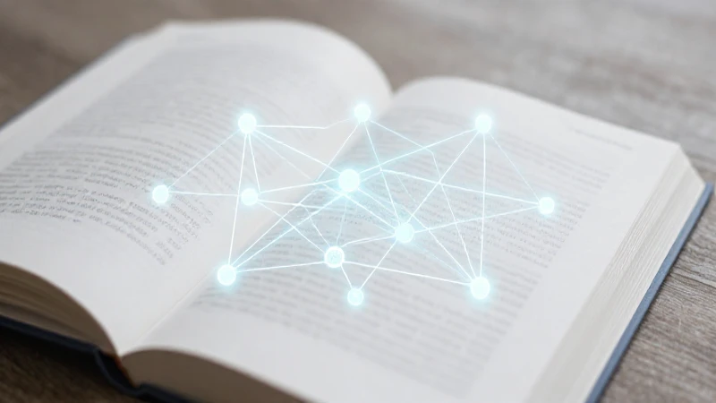 Libro abierto ilumina diagrama brillante