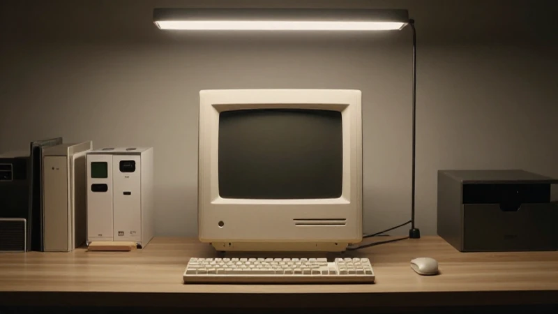 Computadora Apple II, estética retro amplia