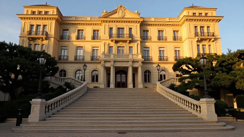 Cuál es la historia de la hotelería en México 3 Fachada elegante al atardecer en el Prado