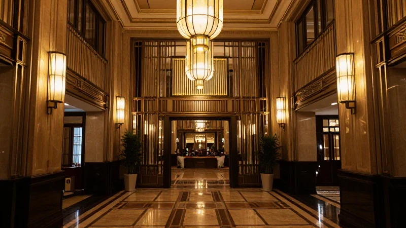 Cuál es la historia de la hotelería en México 6 Vestíbulo majestuoso, arquitectura Art Deco cinematográfica