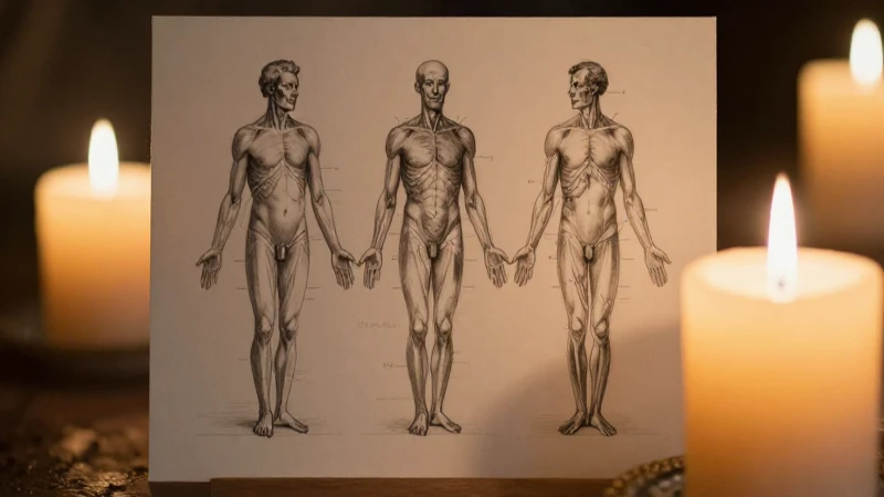 Dibujo antiguo, luz cálida y poco enfoque