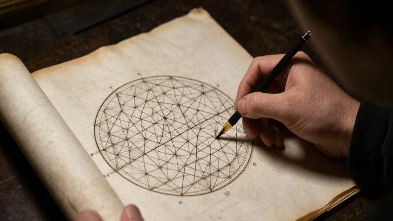Historia de la aritmética: Línea del tiempo de su evolución 5 Erudito estudia arte clásico con detalle
